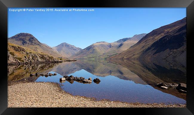  Wastwater #2 Framed Print by Peter Yardley