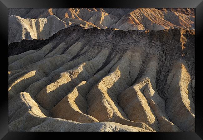 Zabriskie Point Framed Print by Josep M Peñalver