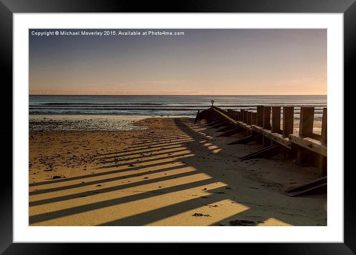  Sunrise at Aberdeen Beach Framed Mounted Print by Michael Moverley
