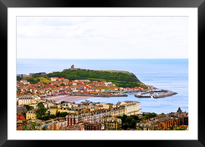  Scarborough  Framed Mounted Print by Svetlana Sewell