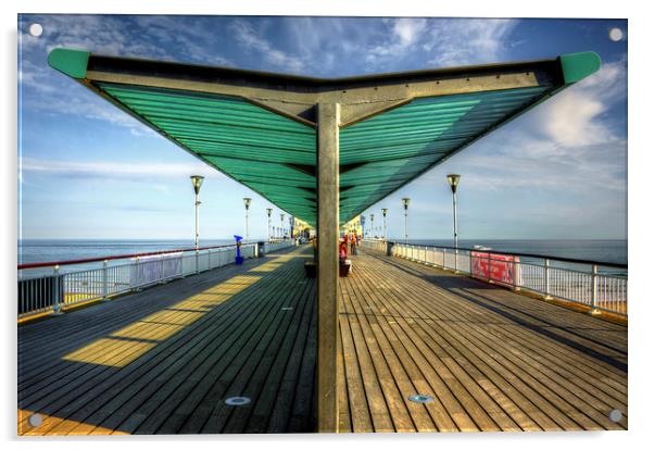  Bournemouth Pier  Acrylic by Svetlana Sewell