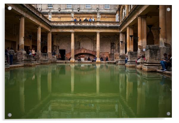  Roman Bath Acrylic by Svetlana Sewell