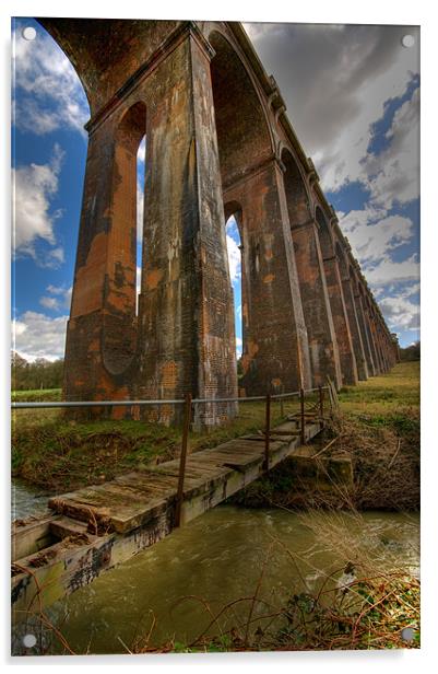 Viaduct Acrylic by Eddie Howland