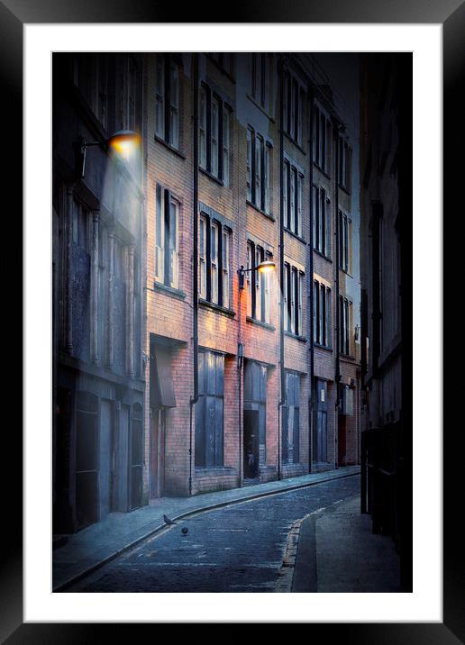 Empty Street Framed Mounted Print by Svetlana Sewell