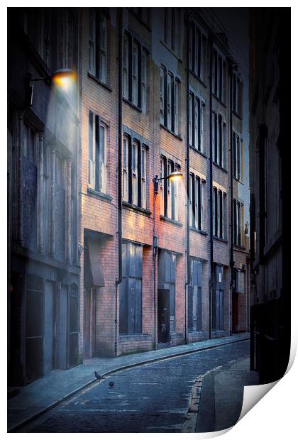 Empty Street Print by Svetlana Sewell