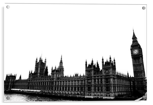 Parliament Acrylic by Steven Day