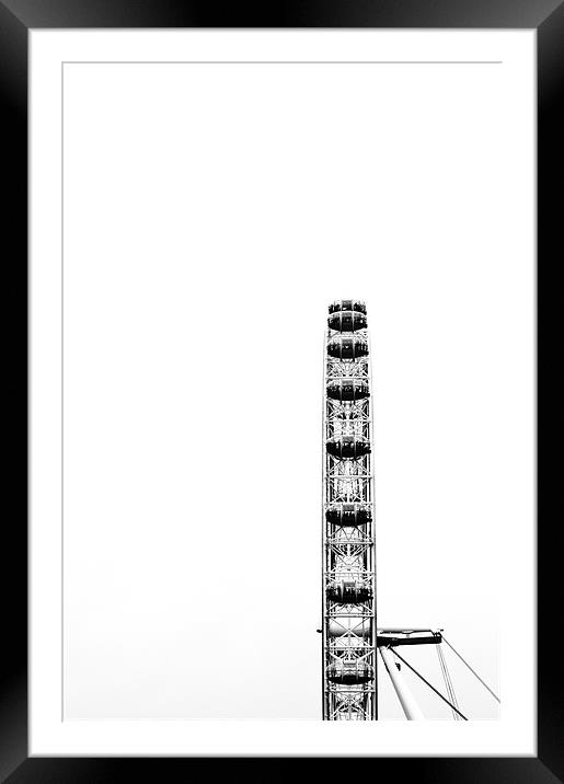 London Eye Framed Mounted Print by Steven Day