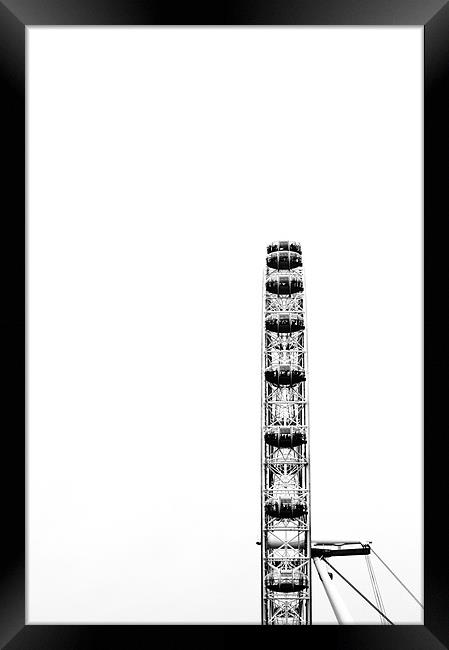 London Eye Framed Print by Steven Day