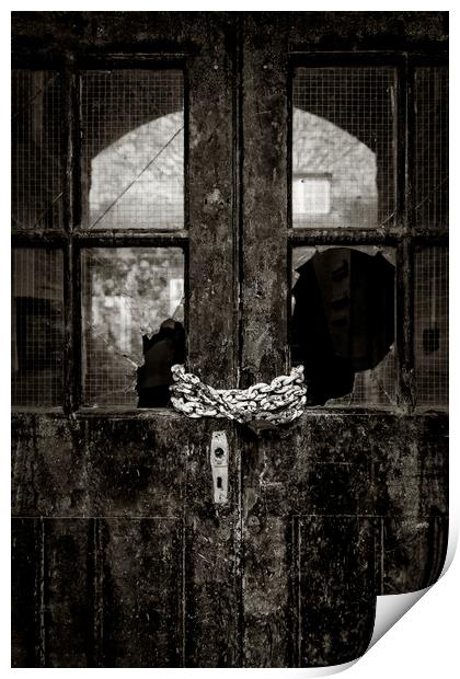  Chained Up Print by Svetlana Sewell