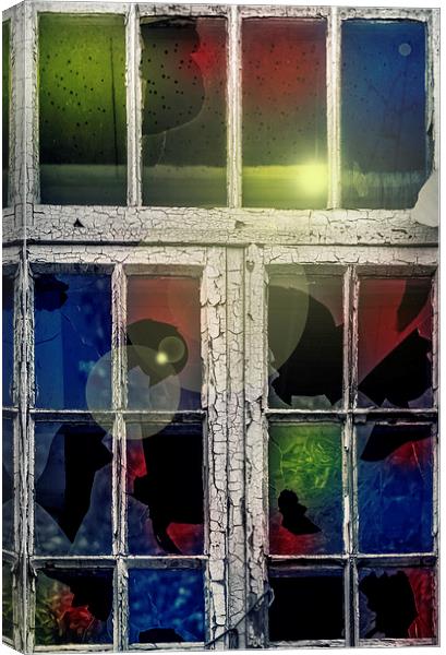 Rainbow Window Canvas Print by Svetlana Sewell