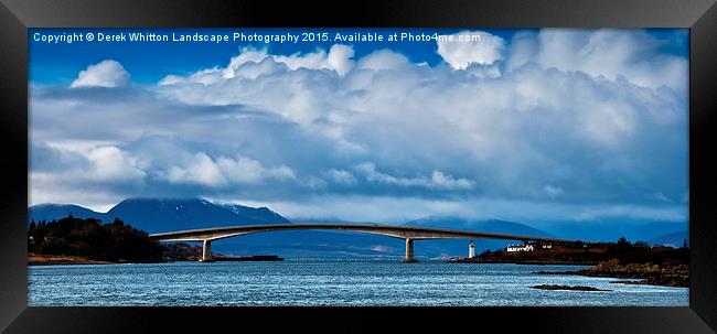  The Skye Bridge 2 Framed Print by Derek Whitton