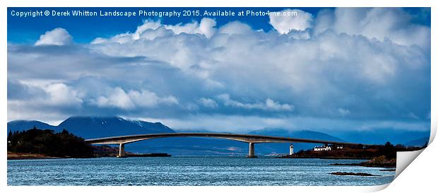  The Skye Bridge 2 Print by Derek Whitton