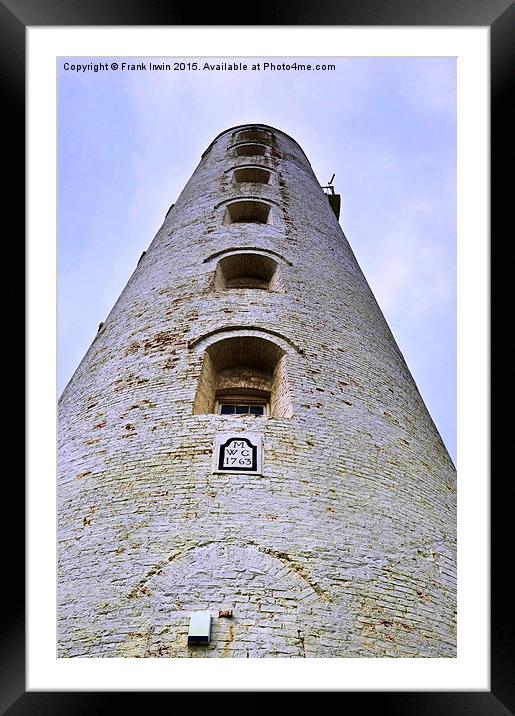  Wirral’s Leasowe Lighthouse Framed Mounted Print by Frank Irwin