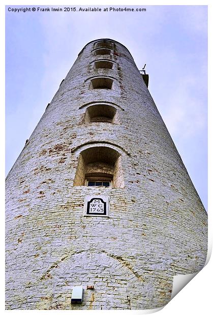  Wirral’s Leasowe Lighthouse Print by Frank Irwin