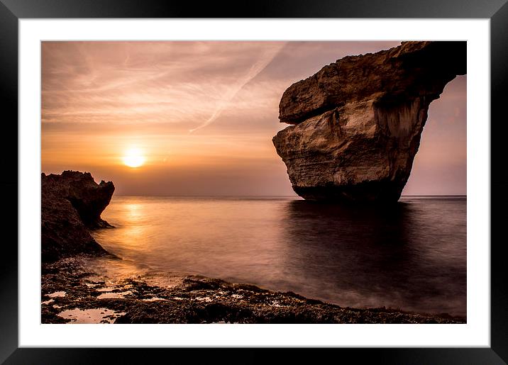  Azure Window Framed Mounted Print by Laura Kenny