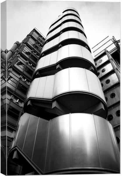  Metal Architecture Canvas Print by Svetlana Sewell