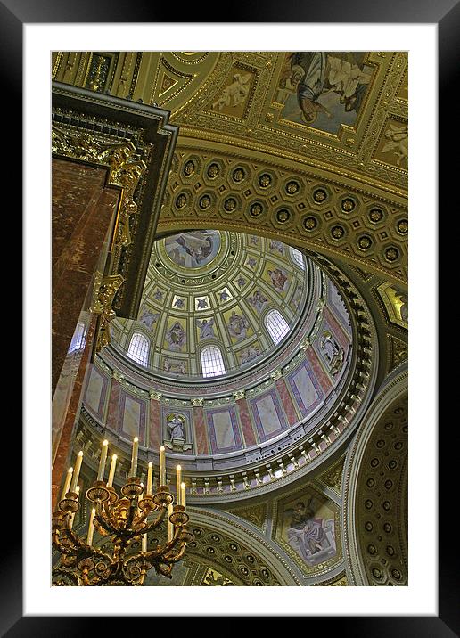  St Stephen's Dome  Framed Mounted Print by Tony Murtagh