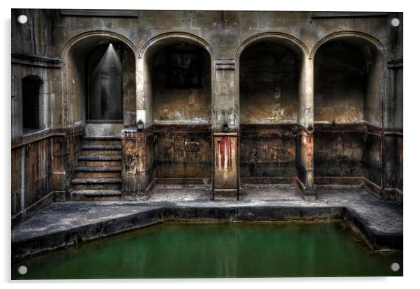  Roman Bath Acrylic by Svetlana Sewell