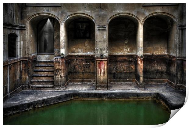  Roman Bath Print by Svetlana Sewell