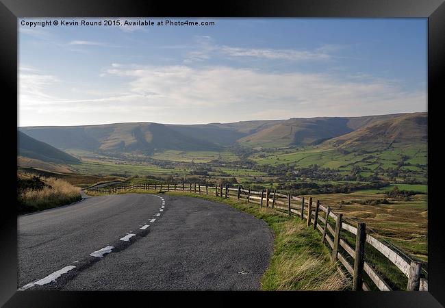  Vale of Edale Framed Print by Kevin Round