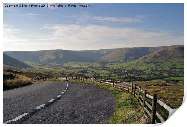  Vale of Edale Print by Kevin Round