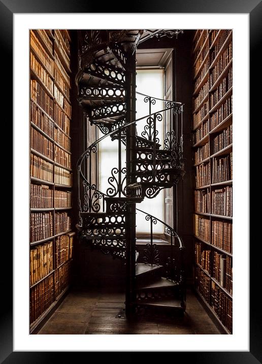  Spiral Staircase Framed Mounted Print by Svetlana Sewell