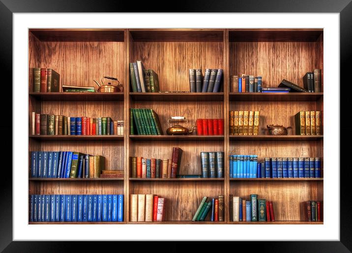  Books of knowledge  Framed Mounted Print by Svetlana Sewell