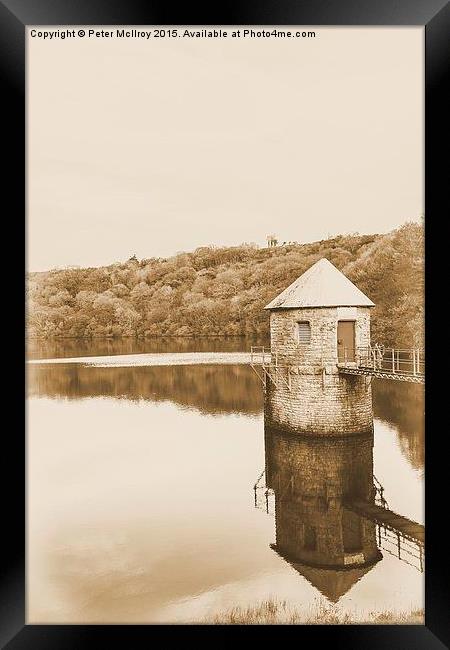  Swiss Valley reservoir Framed Print by Peter McIlroy