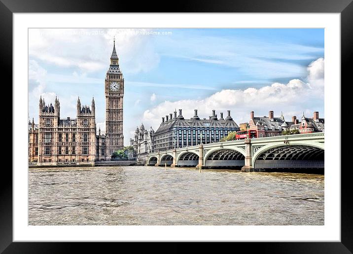  Big Ben Framed Mounted Print by Peter McIlroy