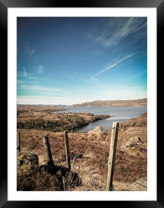 Upper Loch Torridon Viewpoint Framed Mounted Print by Ellie Rose