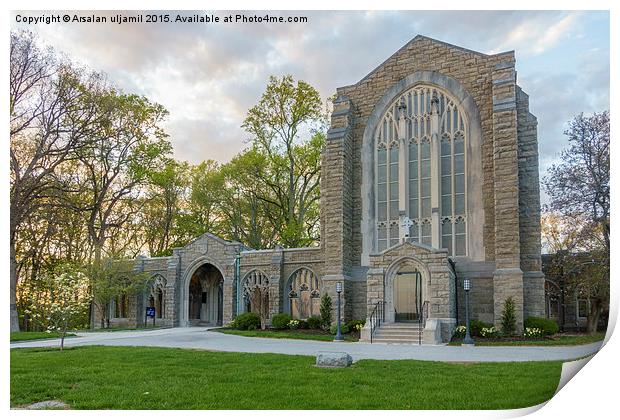  Washington Memorial Chapel Print by Arsalan uljamil