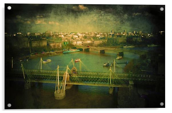  London Acrylic by Svetlana Sewell