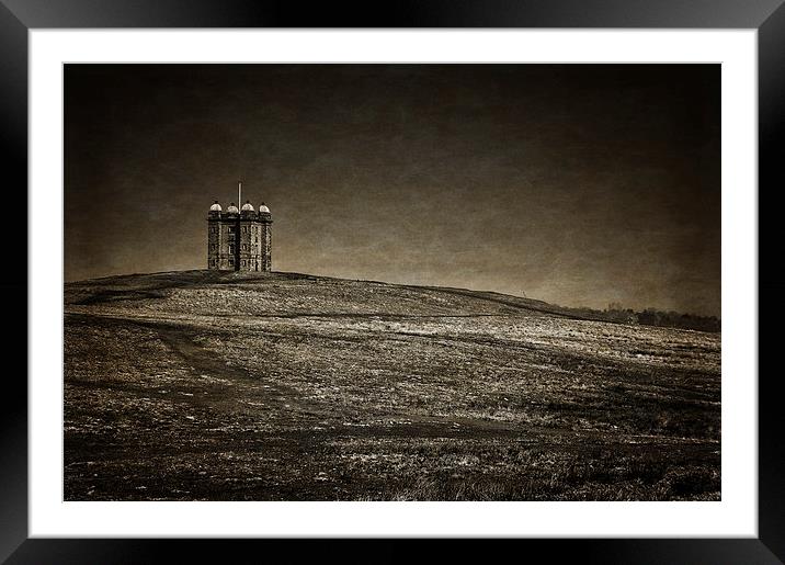 Lyme Park Folly Framed Mounted Print by Scott Anderson