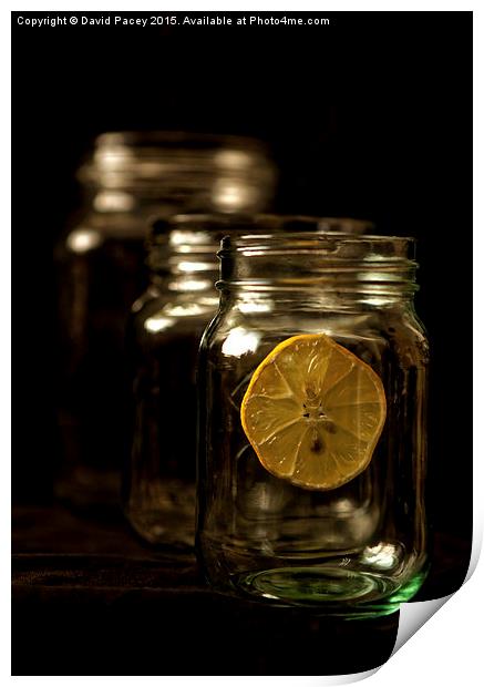  Lemon in Jar Print by David Pacey