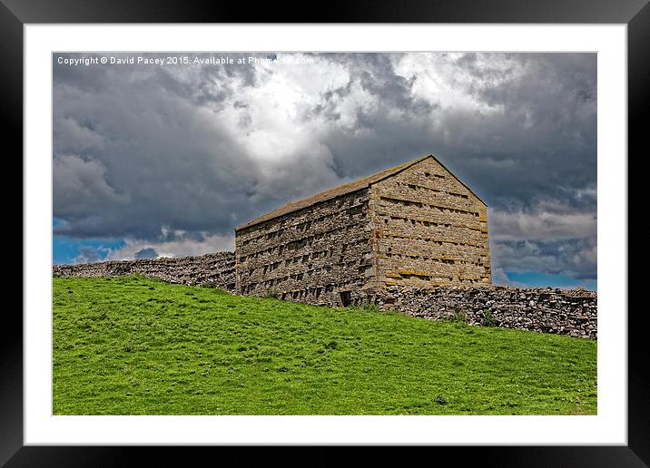  The Old Barn  Framed Mounted Print by David Pacey