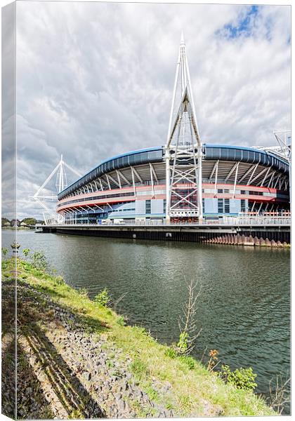 Wales Millennium Stadium Cardiff 2 Canvas Print by Steve Purnell