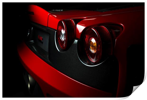  F430 Print by Dave Wragg