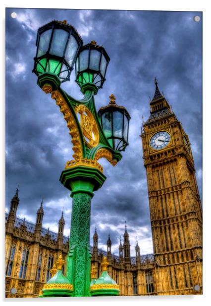 Westminster Abbey Acrylic by Svetlana Sewell