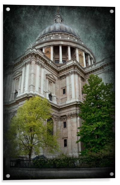 St Paul's Cathedral Acrylic by Svetlana Sewell