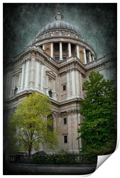 St Paul's Cathedral Print by Svetlana Sewell