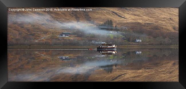  Still Morning, Loch Eil. Framed Print by John Cameron