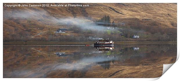 Still Morning, Loch Eil. Print by John Cameron