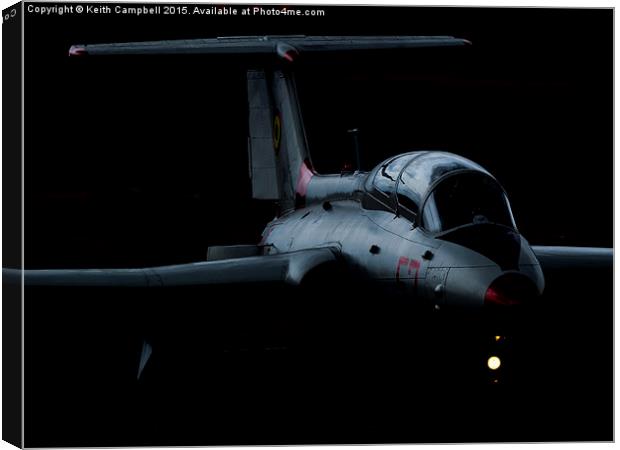  L-29 Delfin Canvas Print by Keith Campbell