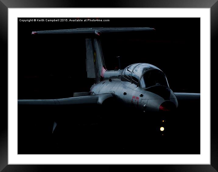  L-29 Delfin Framed Mounted Print by Keith Campbell