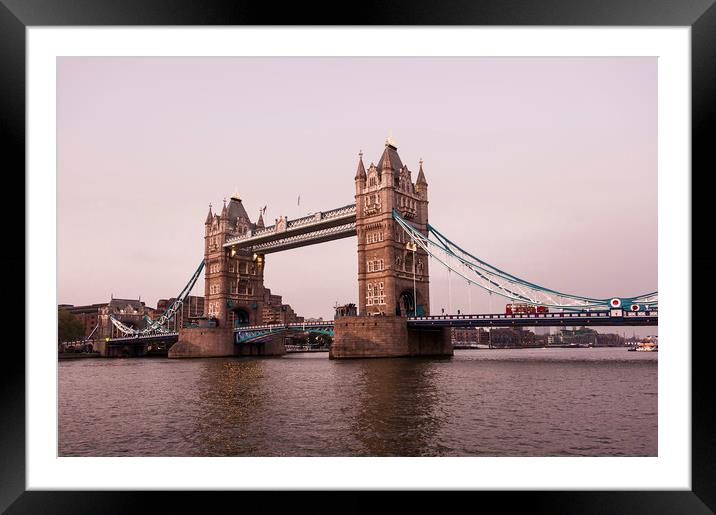  Tower Bridge Framed Mounted Print by Svetlana Sewell