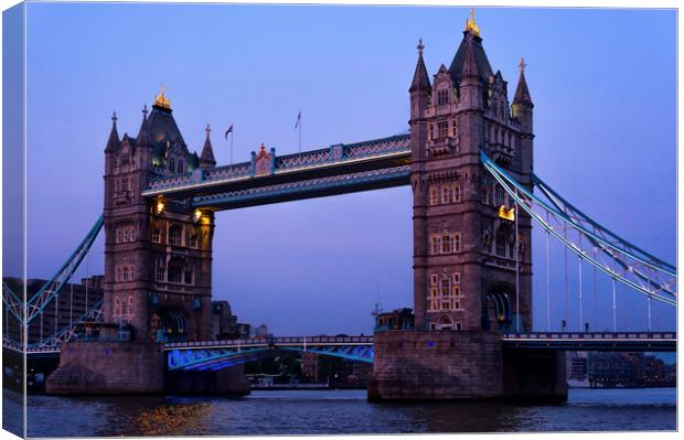  Tower Bridge Canvas Print by Svetlana Sewell