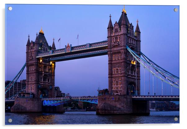  Tower Bridge Acrylic by Svetlana Sewell