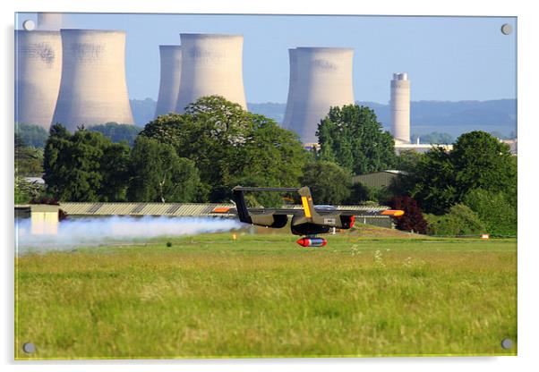  OV10 Bronco Low and Fast Acrylic by Oxon Images