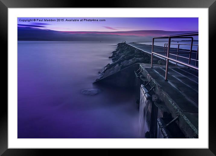 West Kirby Marina Framed Mounted Print by Paul Madden