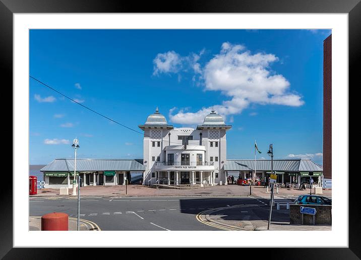 Penarth Pier Pavilion 2 Framed Mounted Print by Steve Purnell